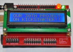 The Arduino E-Z COMMS Shield - Our 30th Kickstarter Campaign