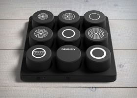 A PERSONALIZED, PALM-SIZED DRUM-KIT!