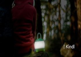 Kindl——个性的儿童露营灯，提供更多的安全感与互动性