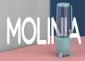 Molinia——简洁实用的搅拌机，每个家庭都应该有一个