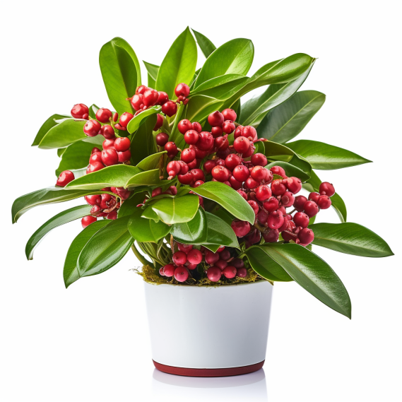topidchen_White_background_Ardisia_japonica_78c062ca-04a3-4202-94b3-efa544ae3939.png