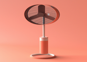 FUN FAN——有趣的加湿器风扇，可为您的房间带来色彩和湿度！