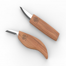木工雕刻刀：扁柄弯刀、直刀等