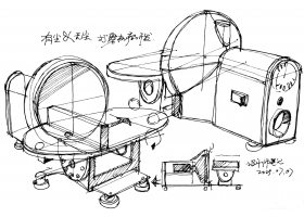 桌面创新吸尘无尘式打磨机(RETHINK)